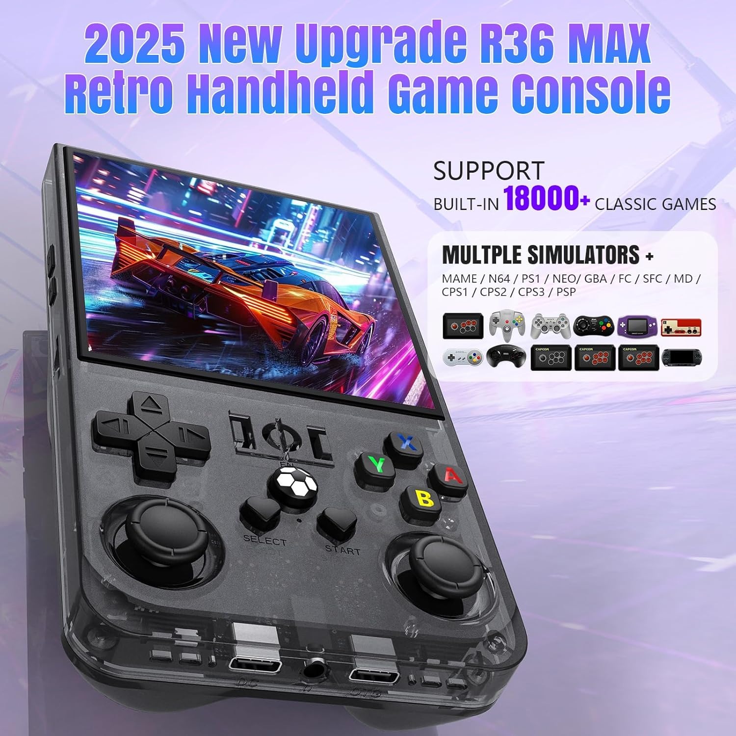 FLLBW R36 Max R36PRO Retro Gam - Retro Gaming For Tv 评论和价格