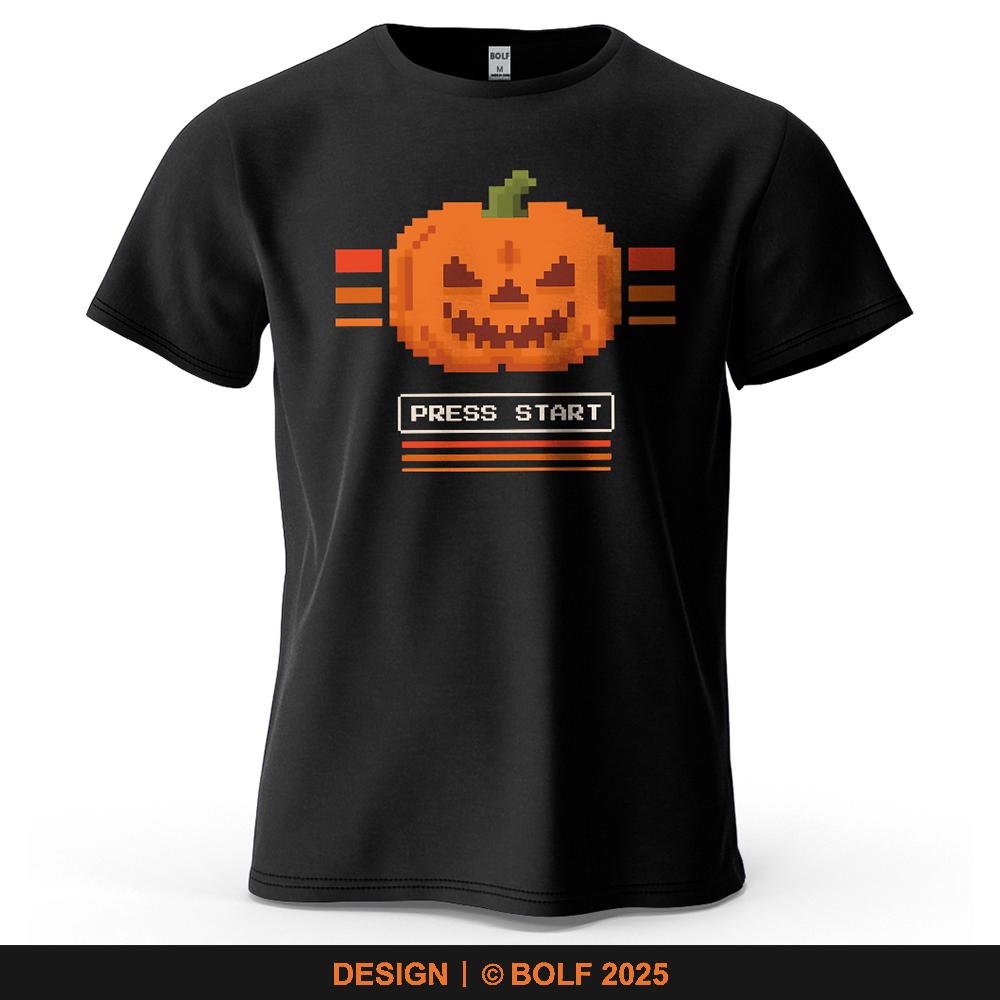 Halloween Pumpkin Printed Men' - Retro Gaming Event 评论和价格
