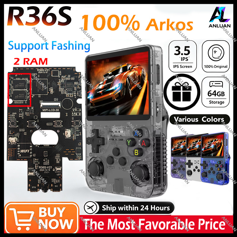 Genuine R36S Retro Handheld Ga - Retro Gaming Emulator 评论和价格