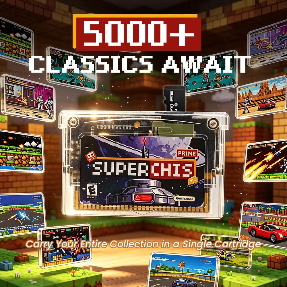 Retro Superchis Flash Game Car - Retro Gaming Station 评论和价格