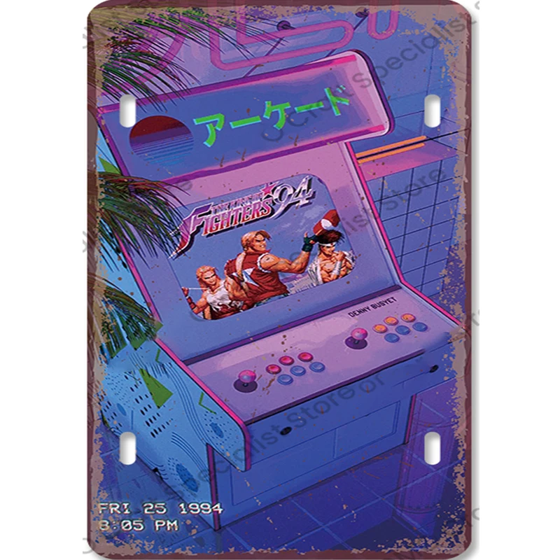 Vintage Gaming Metal Sign Retr - Retro Gaming For Tv 评论和价格