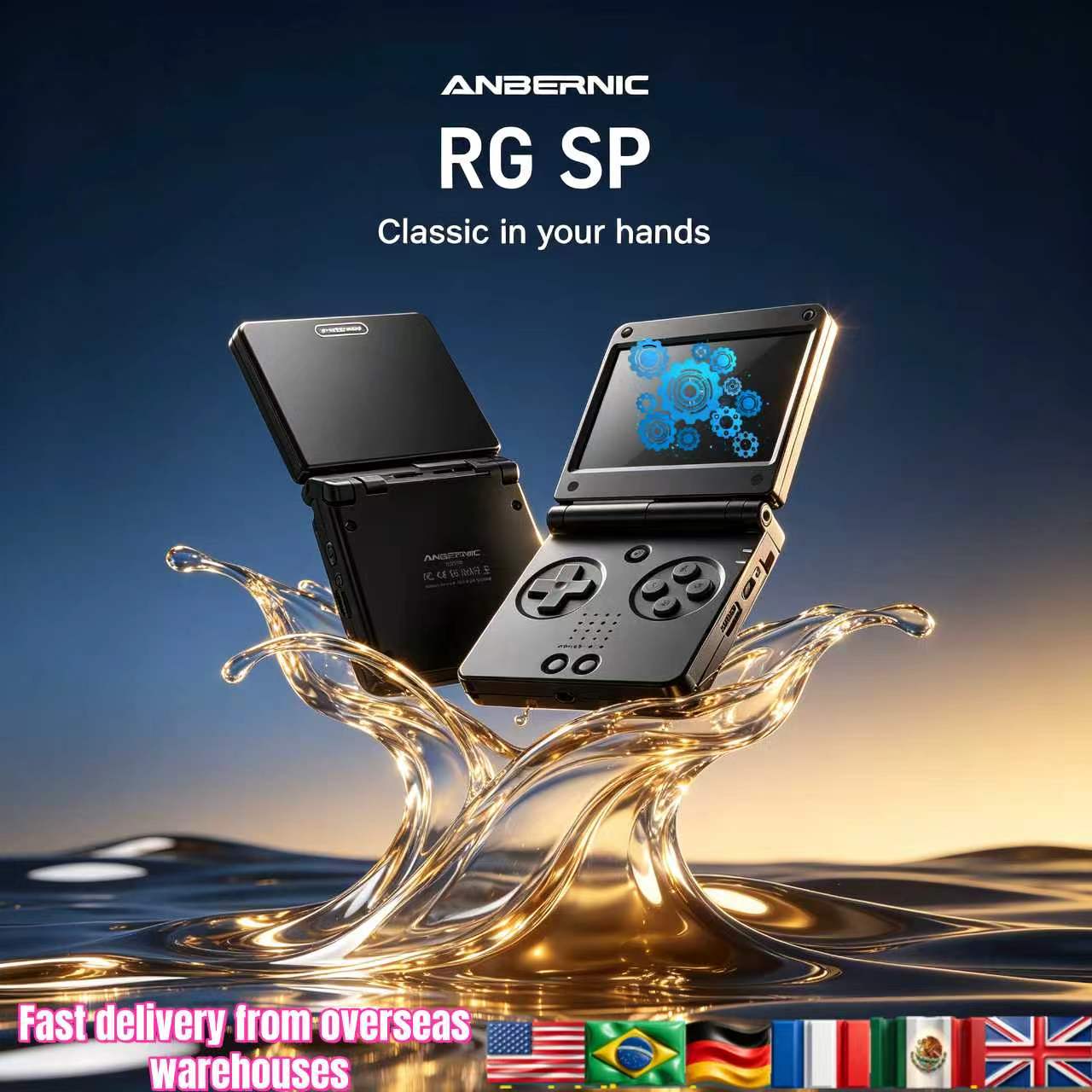 Anbernic RGSP Flip Classic Han - Retro Gaming For Tv 评论和价格