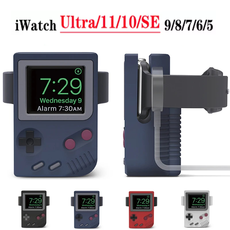 Silicone Holder for IWatch Cha - Retro Gaming Station 评论和价格