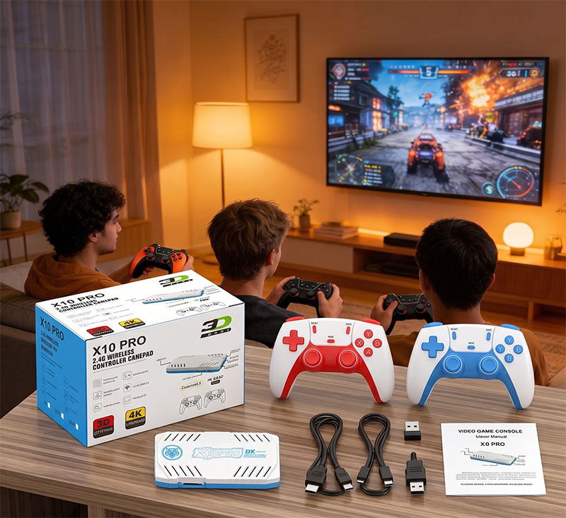X10 PRO Retro Handheld Game Co - Retro Gaming For Tv 评论和价格