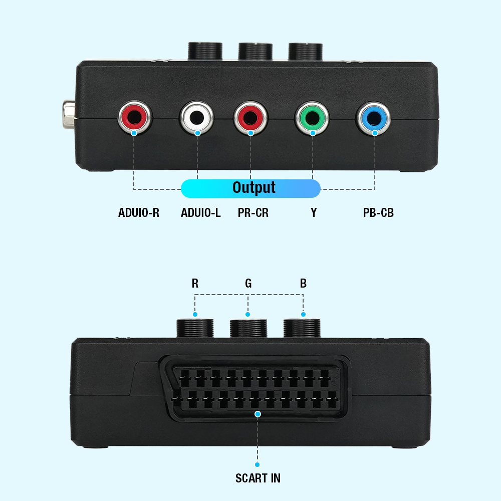 RGBS VGA to YPBPR Component Co - Retro Gaming Station 评论和价格